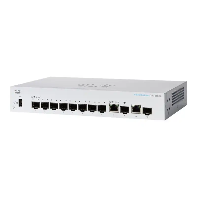 Cisco Business 350 Series CBS350-8S-E-2G - Commutateur - C3 - Géré - 8 x Gigabit SFP + 2 x combo ... (CBS350-8S-E-2G-EU)_1